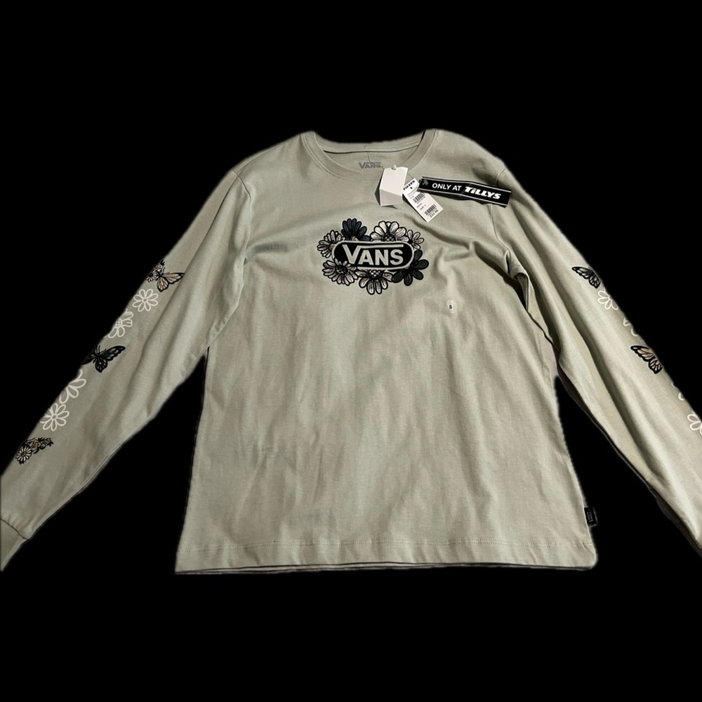Vans long sleeve logo t-shirt